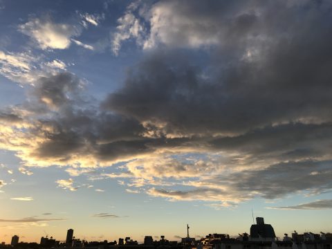 版権フリーの空と雲の写真素材