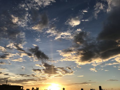 版権フリーの空と雲の写真素材