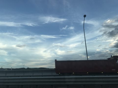 版権フリーの空と雲の写真素材