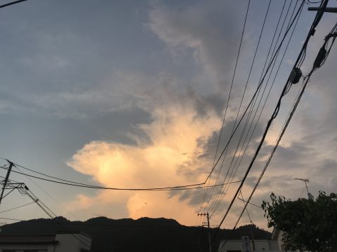 版権フリーの空と雲の写真素材