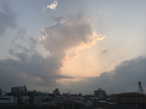 版権フリーの空と雲の写真素材