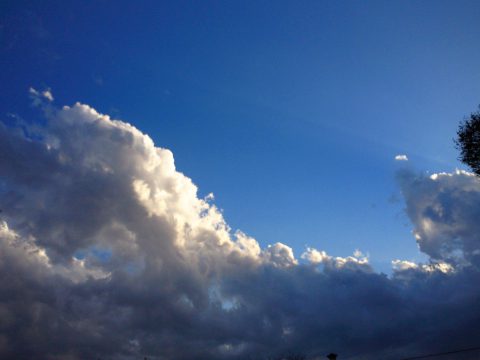 版権フリーの空と雲の写真素材