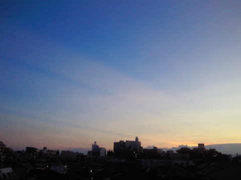 版権フリーの空と雲の写真素材