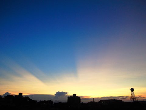 版権フリーの空と雲の写真素材