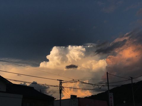 版権フリーの空と雲の写真素材