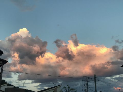 版権フリーの空と雲の写真素材