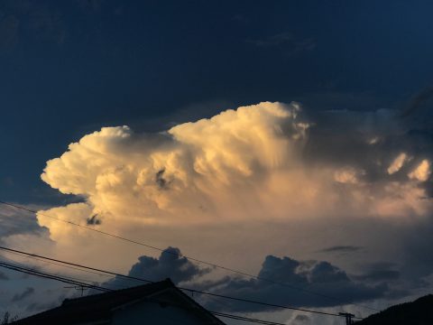 版権フリーの空と雲の写真素材