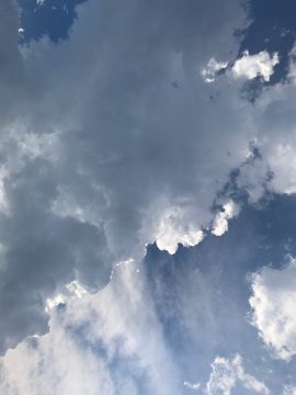 版権フリーの空と雲の写真素材