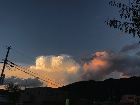 版権フリーの空と雲の写真素材