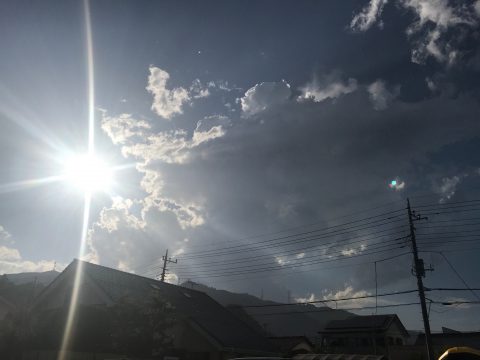 版権フリーの空と雲の写真素材