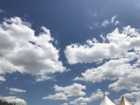 版権フリーの空と雲の写真素材