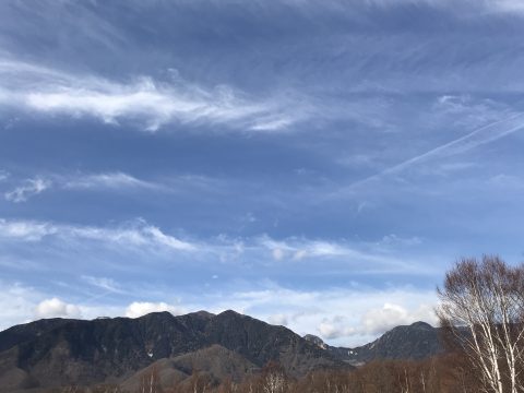 版権フリーの空と雲の写真素材