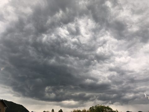 版権フリーの空と雲の写真素材