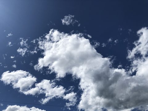 版権フリーの空と雲の写真素材