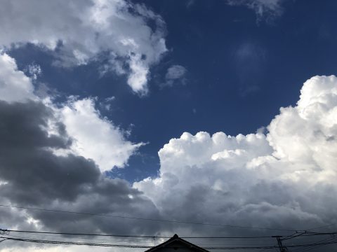 版権フリーの空と雲の写真素材