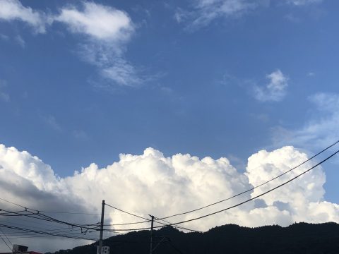 版権フリーの空と雲の写真素材