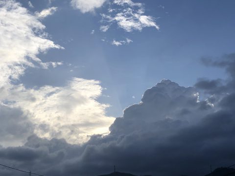 版権フリーの空と雲の写真素材