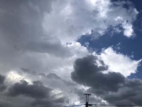 版権フリーの空と雲の写真素材