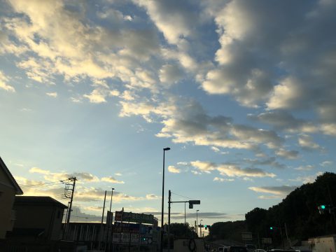 版権フリーの空と雲の写真素材