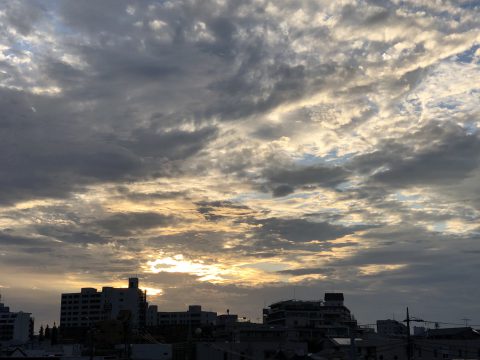 版権フリーの空と雲の写真素材