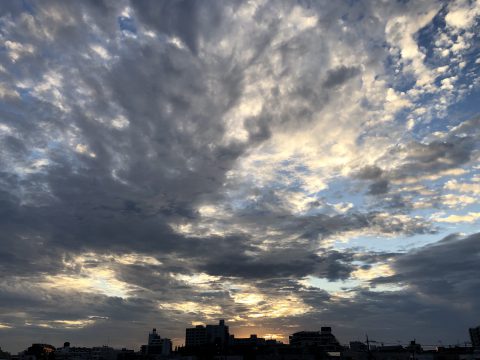 版権フリーの空と雲の写真素材