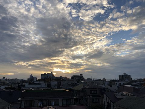 版権フリーの空と雲の写真素材