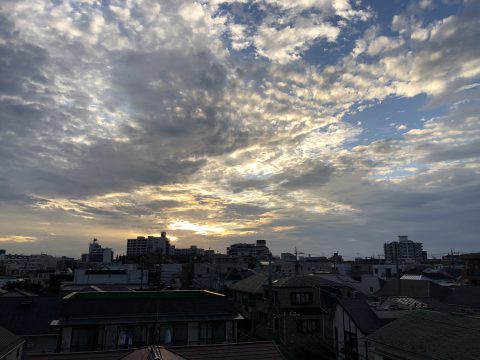 版権フリーの空と雲の写真素材