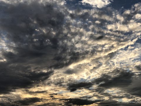 版権フリーの空と雲の写真素材