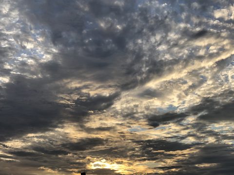 版権フリーの空と雲の写真素材