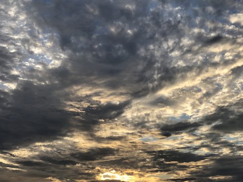 版権フリーの空と雲の写真素材