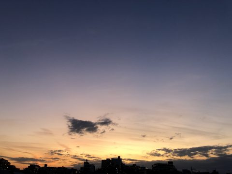 版権フリーの空と雲の写真素材