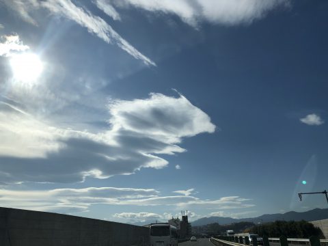 版権フリーの空と雲の写真素材