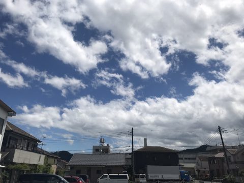 版権フリーの空と雲の写真素材