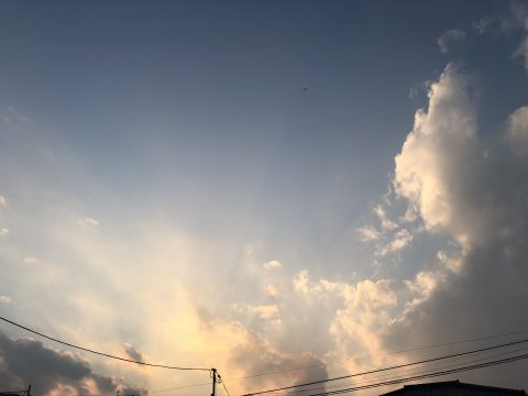 版権フリーの空と雲の写真素材