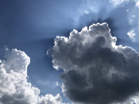 版権フリーの空と雲の写真素材