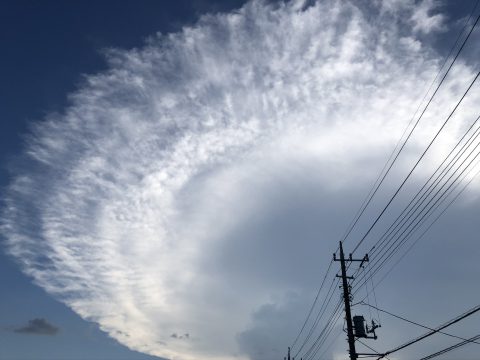 版権フリーの空と雲の写真素材