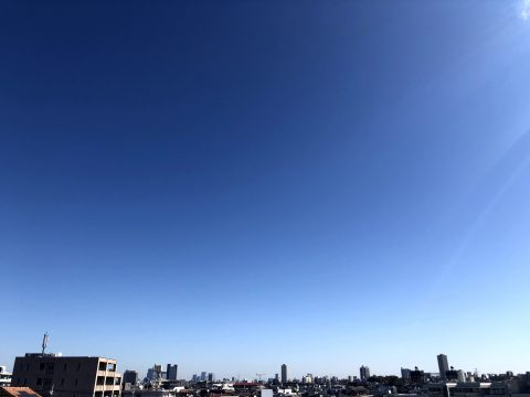 版権フリーの空と雲の写真素材