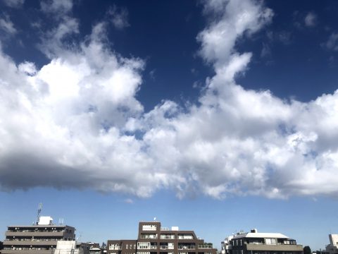 版権フリーの空と雲の写真素材