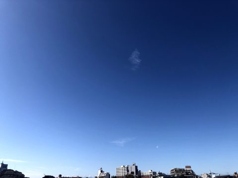 版権フリーの空と雲の写真素材