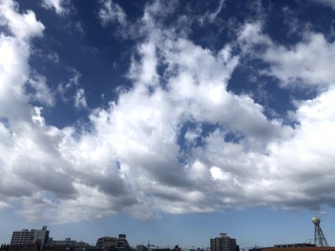 版権フリーの空と雲の写真素材