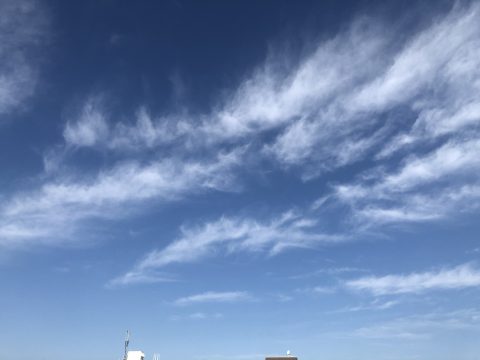 版権フリーの空と雲の写真素材