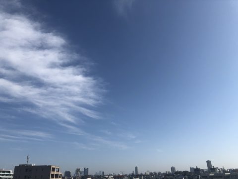 版権フリーの空と雲の写真素材