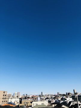 版権フリーの空と雲の写真素材