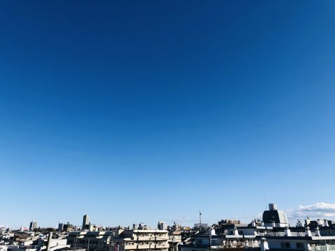 版権フリーの空と雲の写真素材