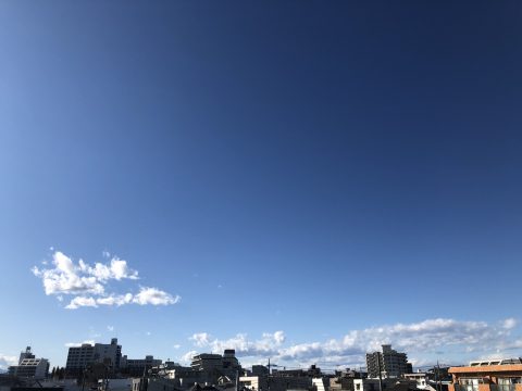 版権フリーの空と雲の写真素材