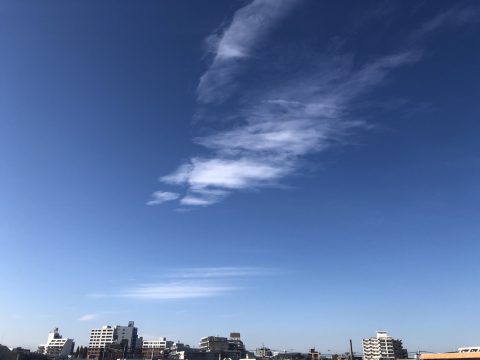 版権フリーの空と雲の写真素材