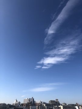 版権フリーの空と雲の写真素材