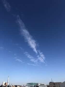 版権フリーの空と雲の写真素材