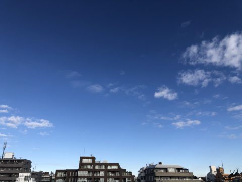 版権フリーの空と雲の写真素材