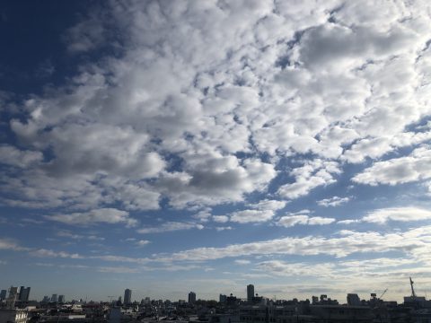 版権フリーの空と雲の写真素材